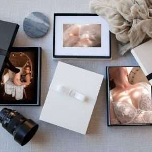Bridal boudoir memory box- Twin Lotus Production
