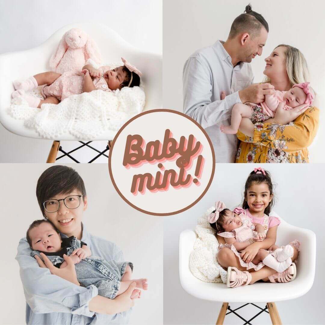 Brisbane newborn and baby mini session