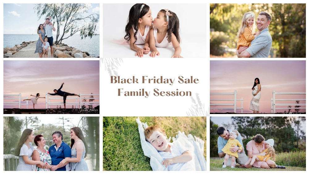 Brisbane family portrait black friday deal